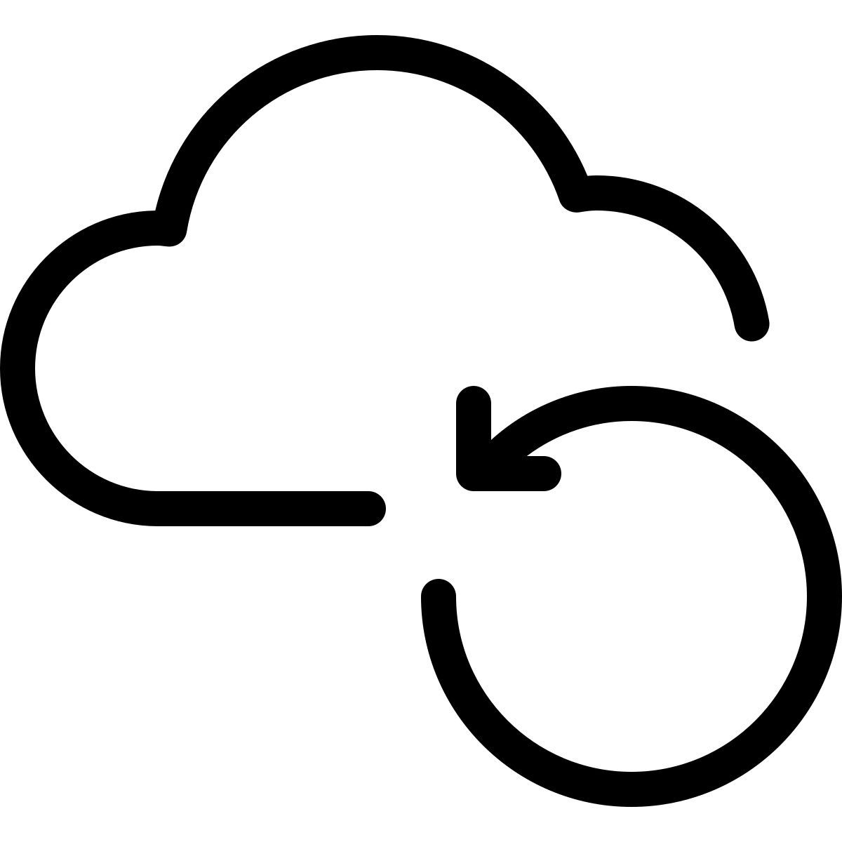 reload cloud icon