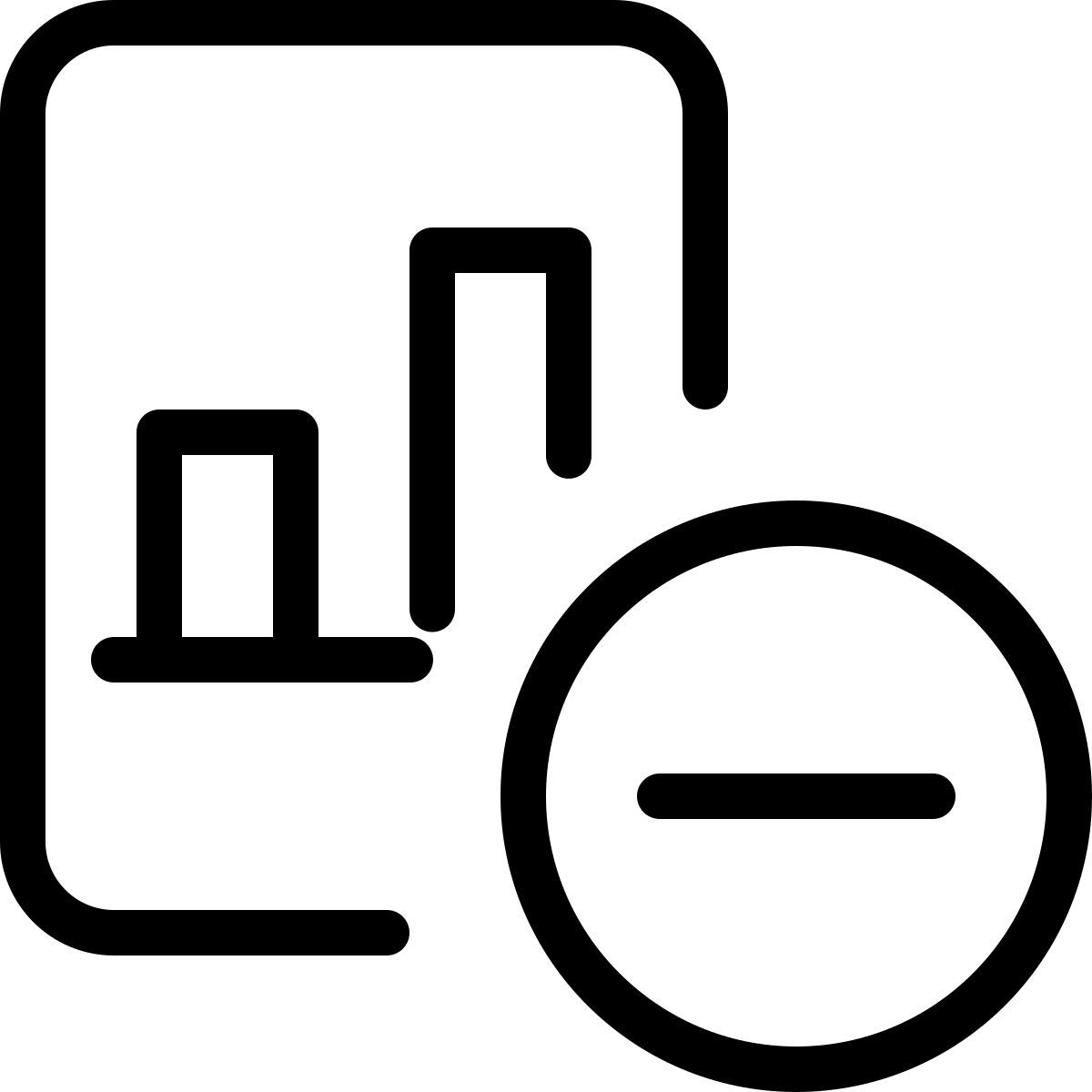 supprimer le rapport icon