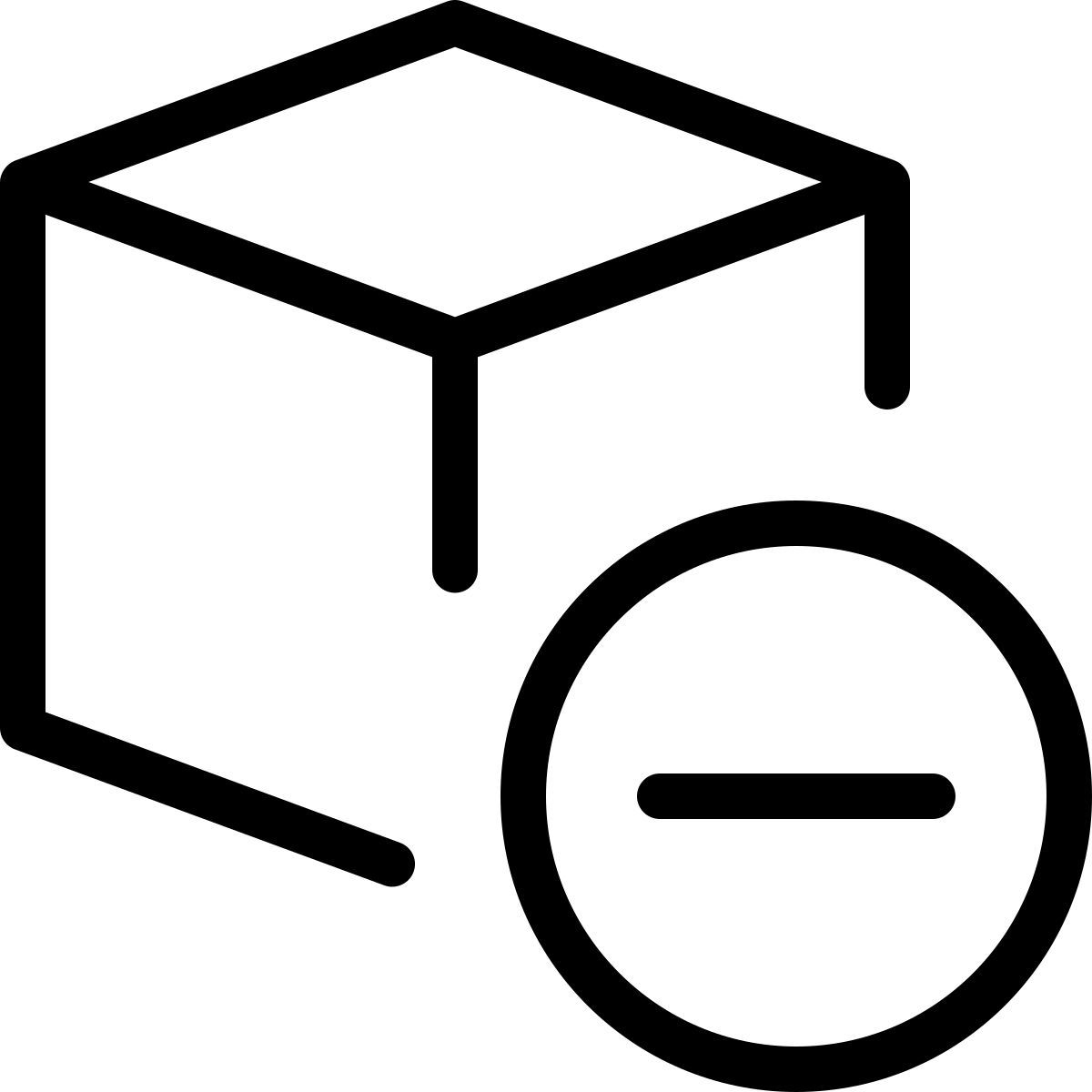 remove 3d model icon