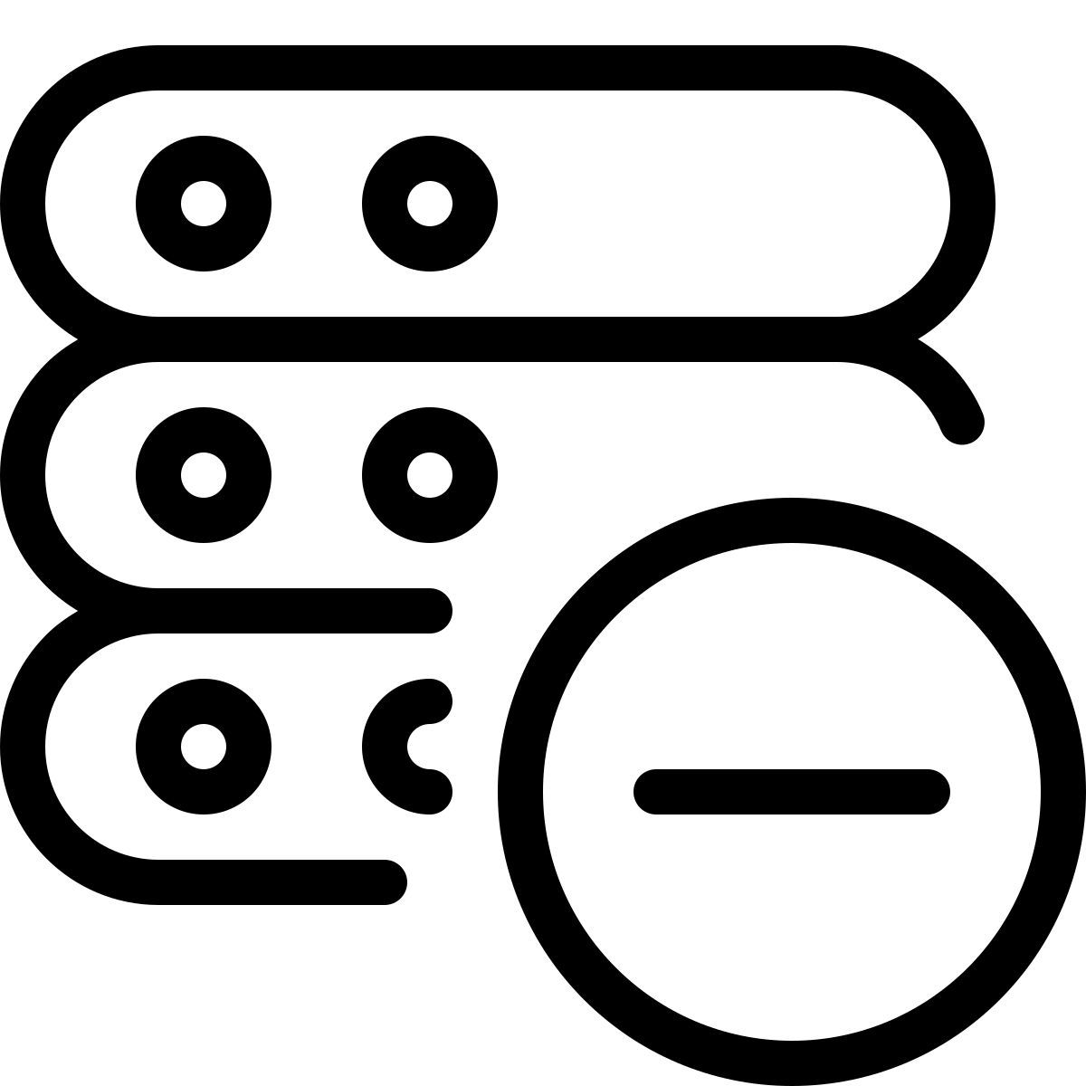 server entfernen icon