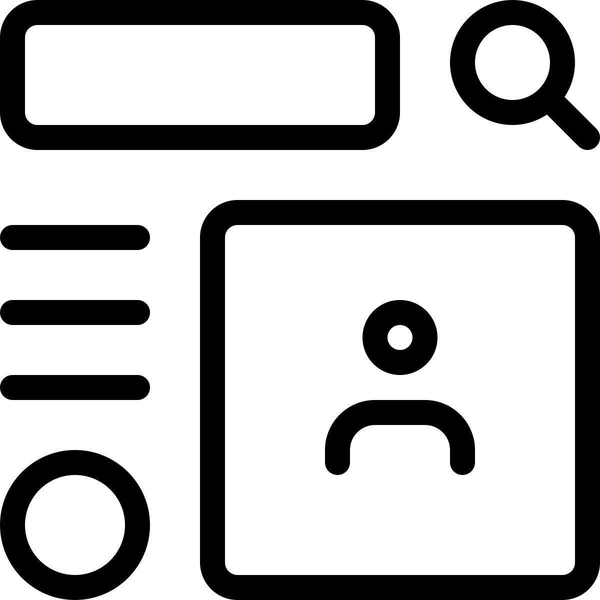 social media interface icon