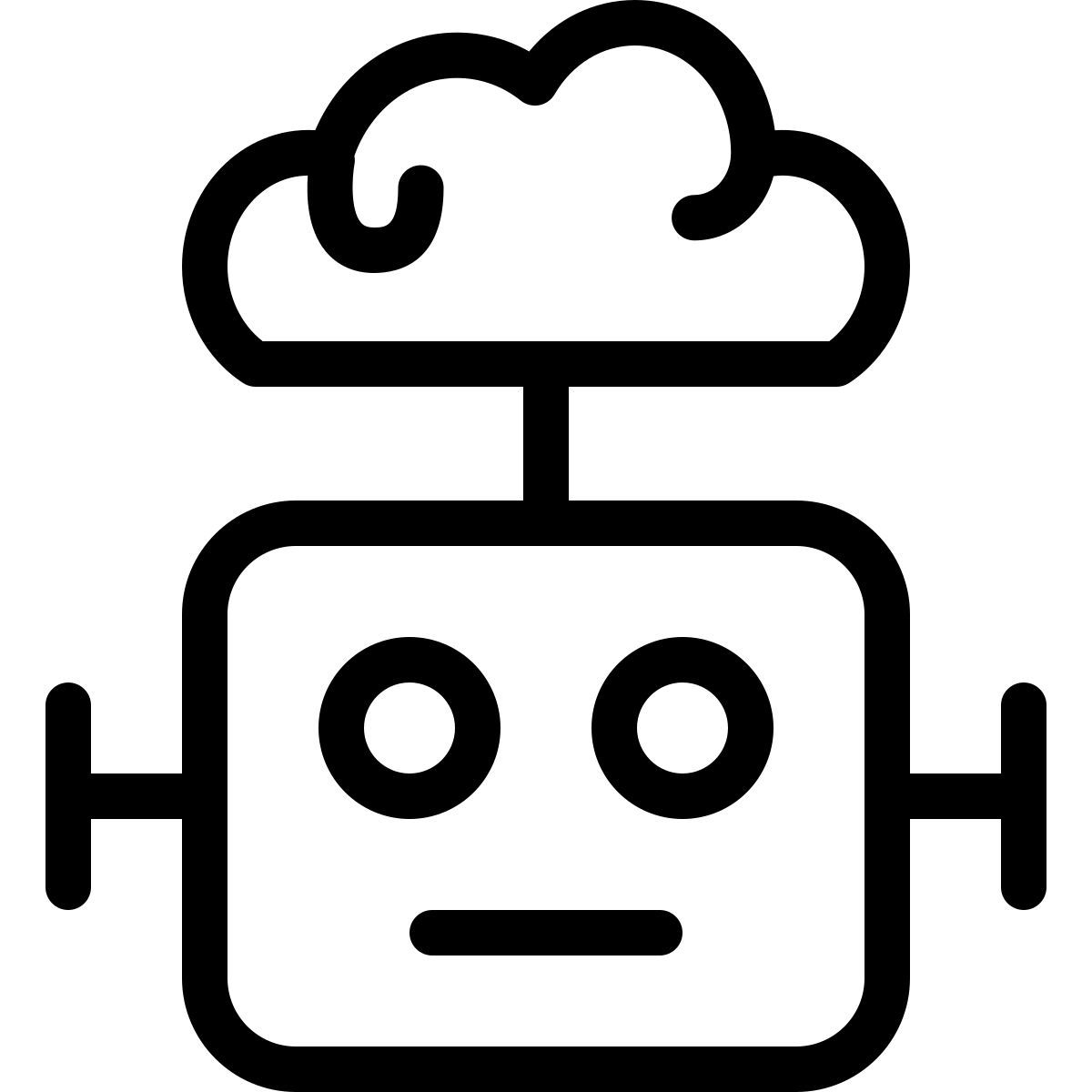 robot brain icon