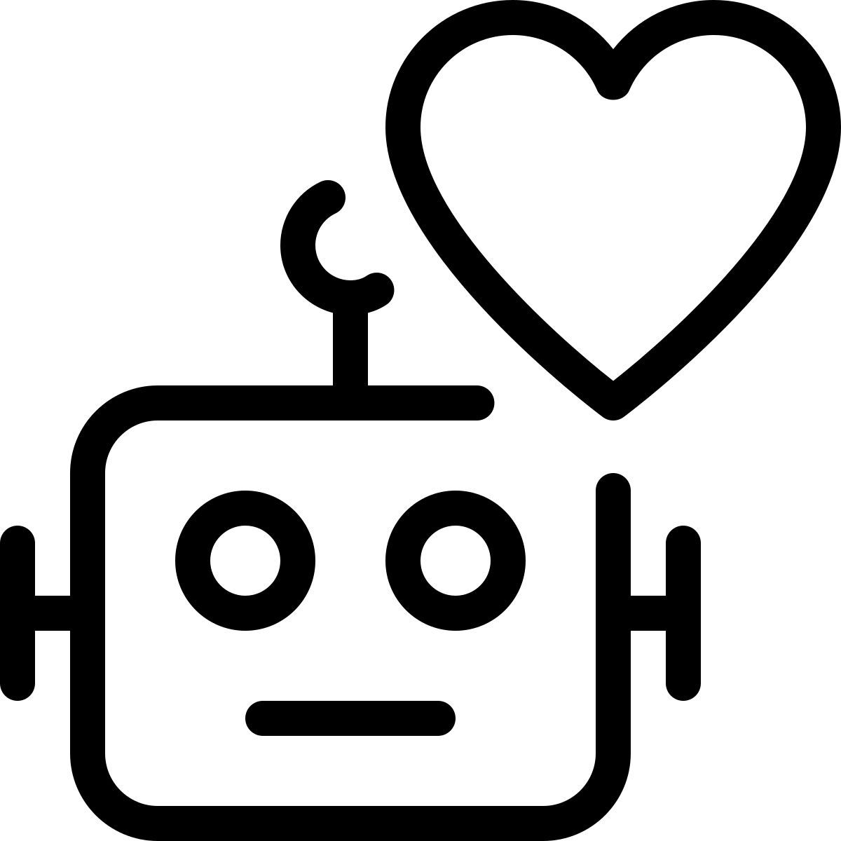 favorite robot icon