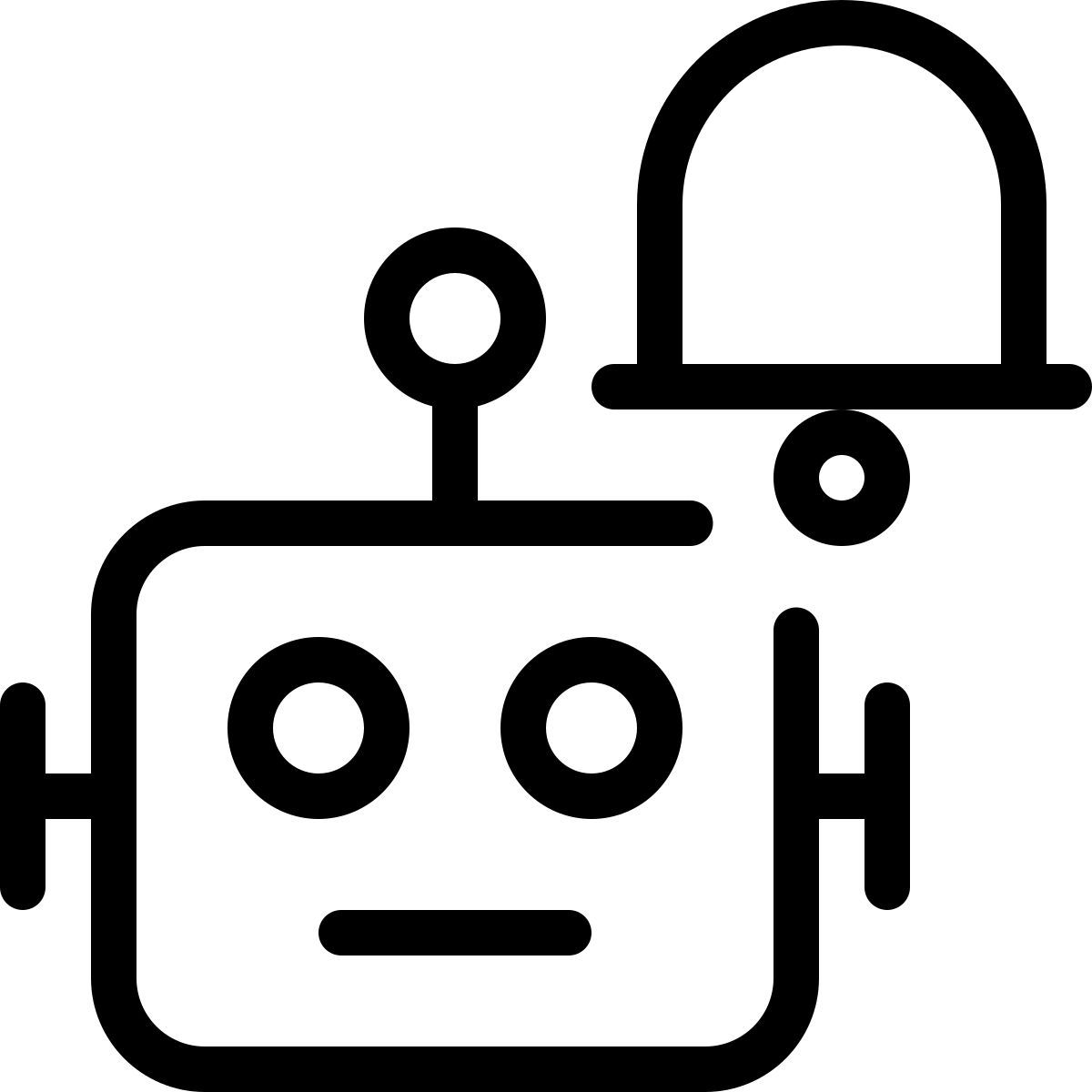 robot di notifica icon