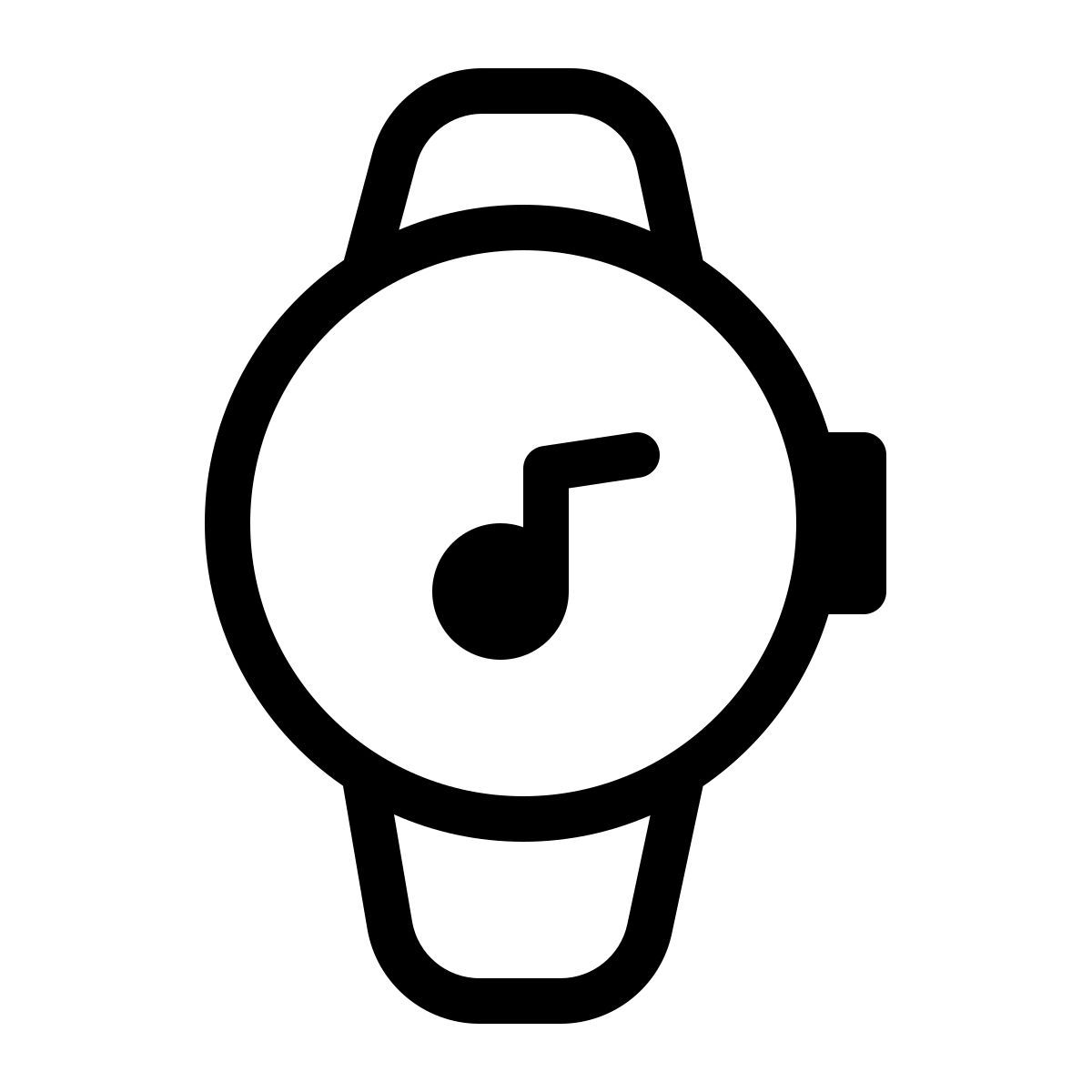 smartwatch music icon
