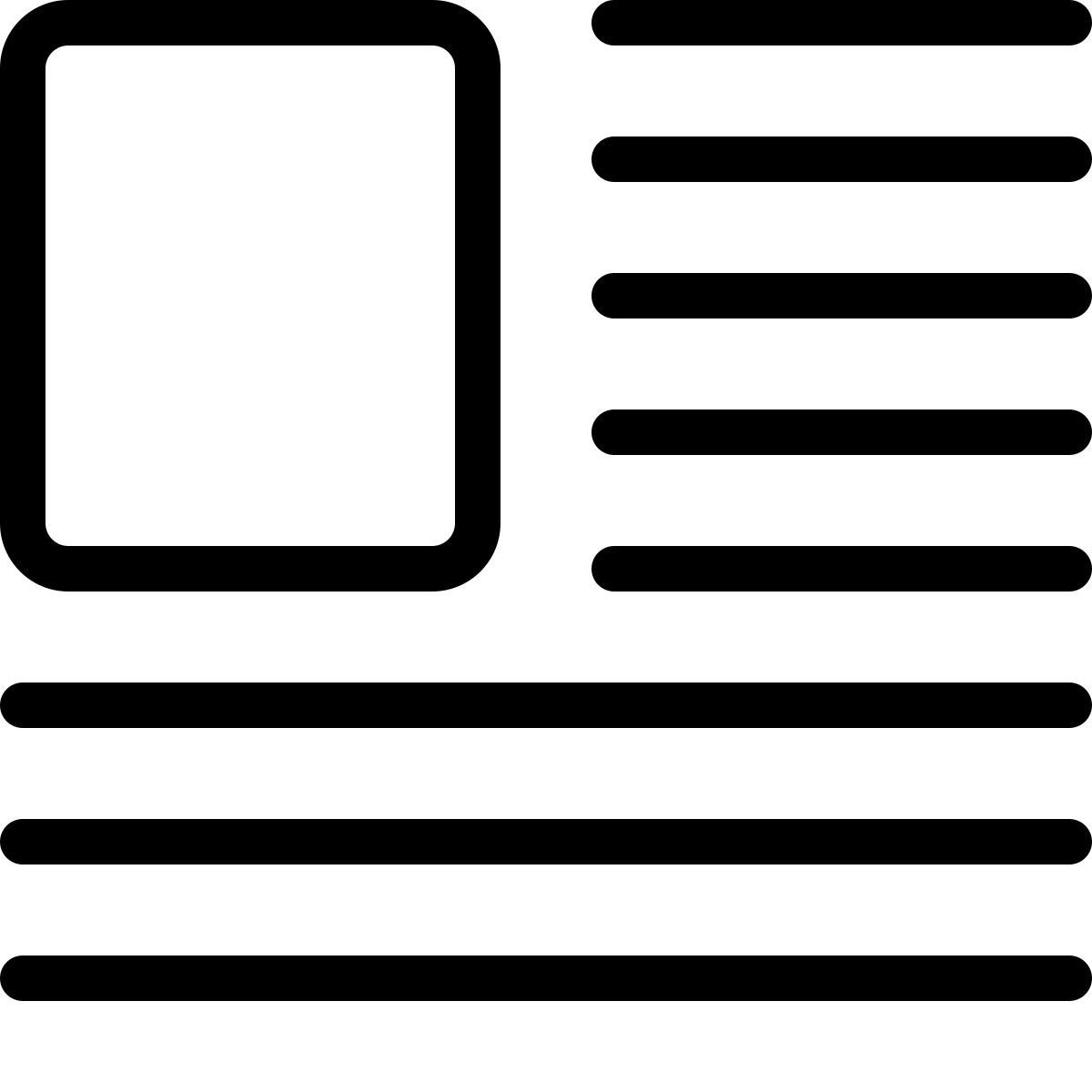 article avec photo icon