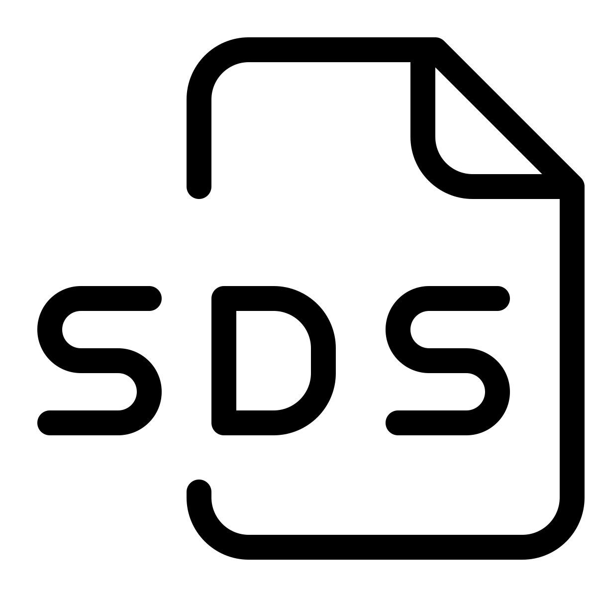 sds file icon