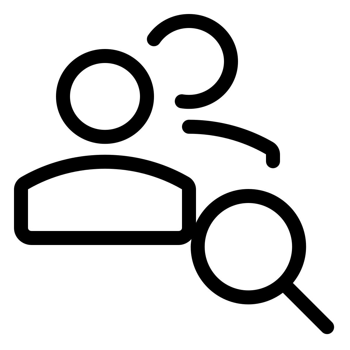 recherche de groupe icon