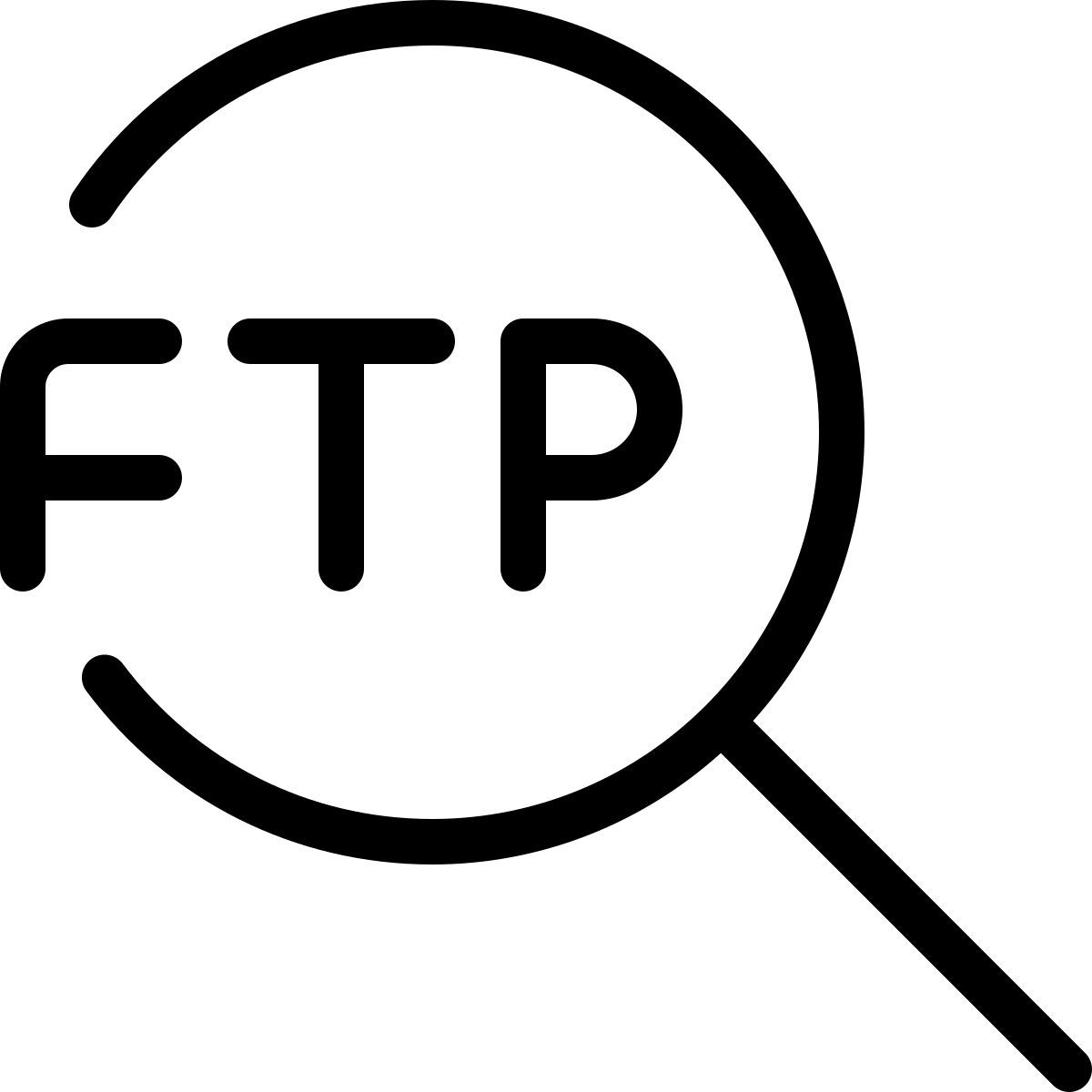 ftp search icon