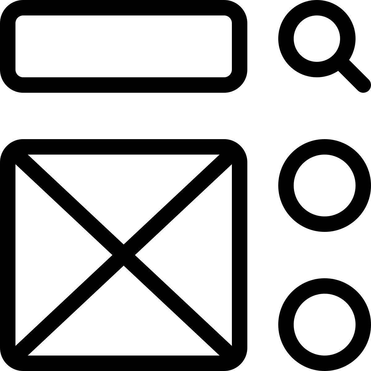 webdesign layout icon