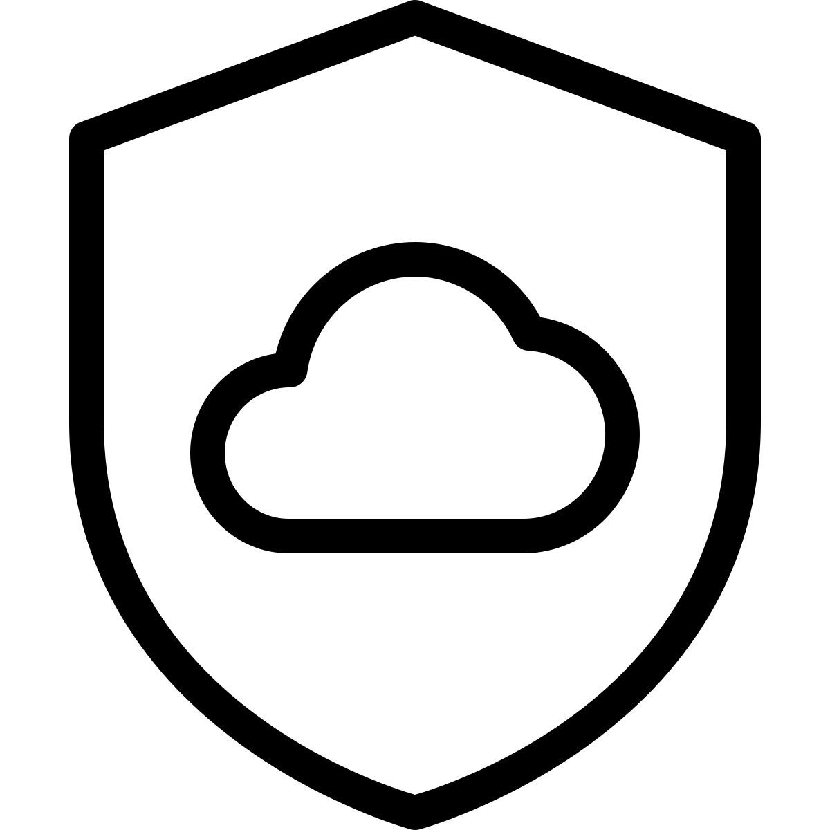 cloud security icon