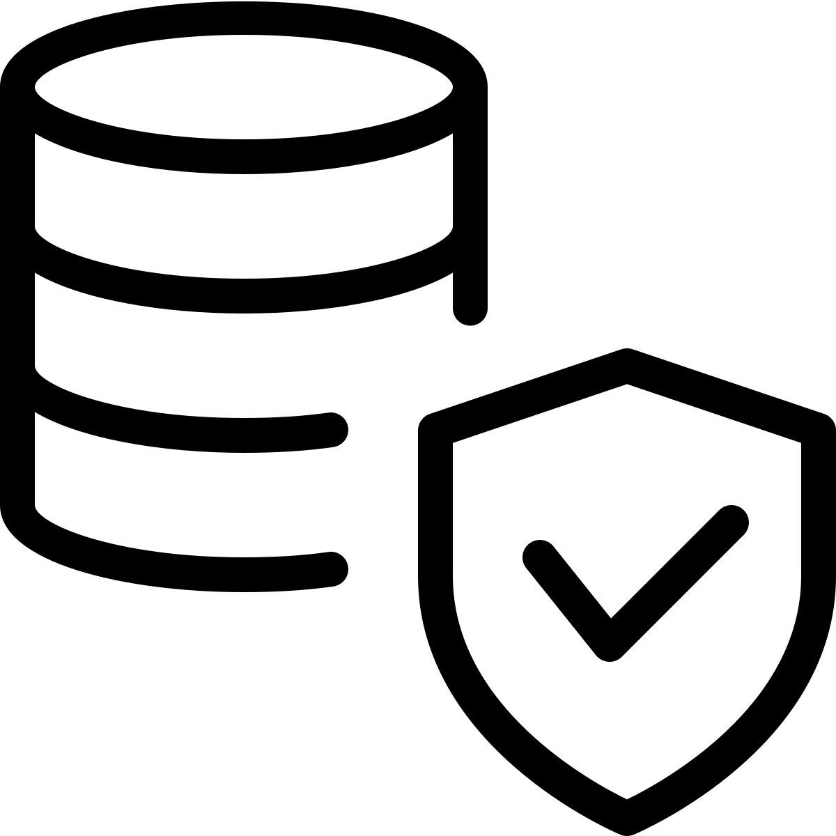 sichere datenbank icon