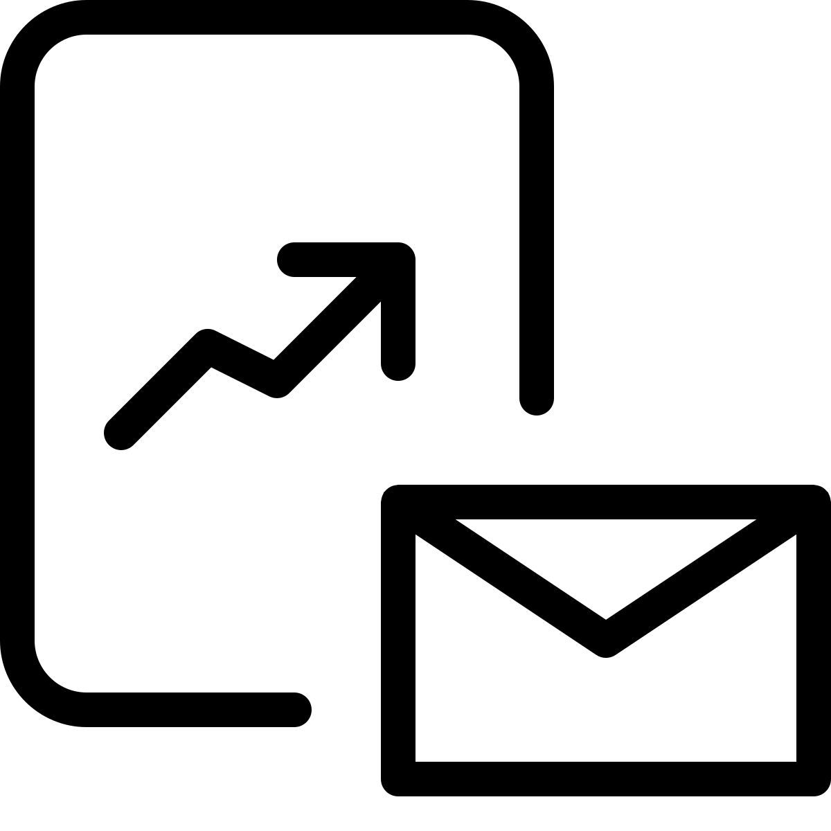 send graph icon
