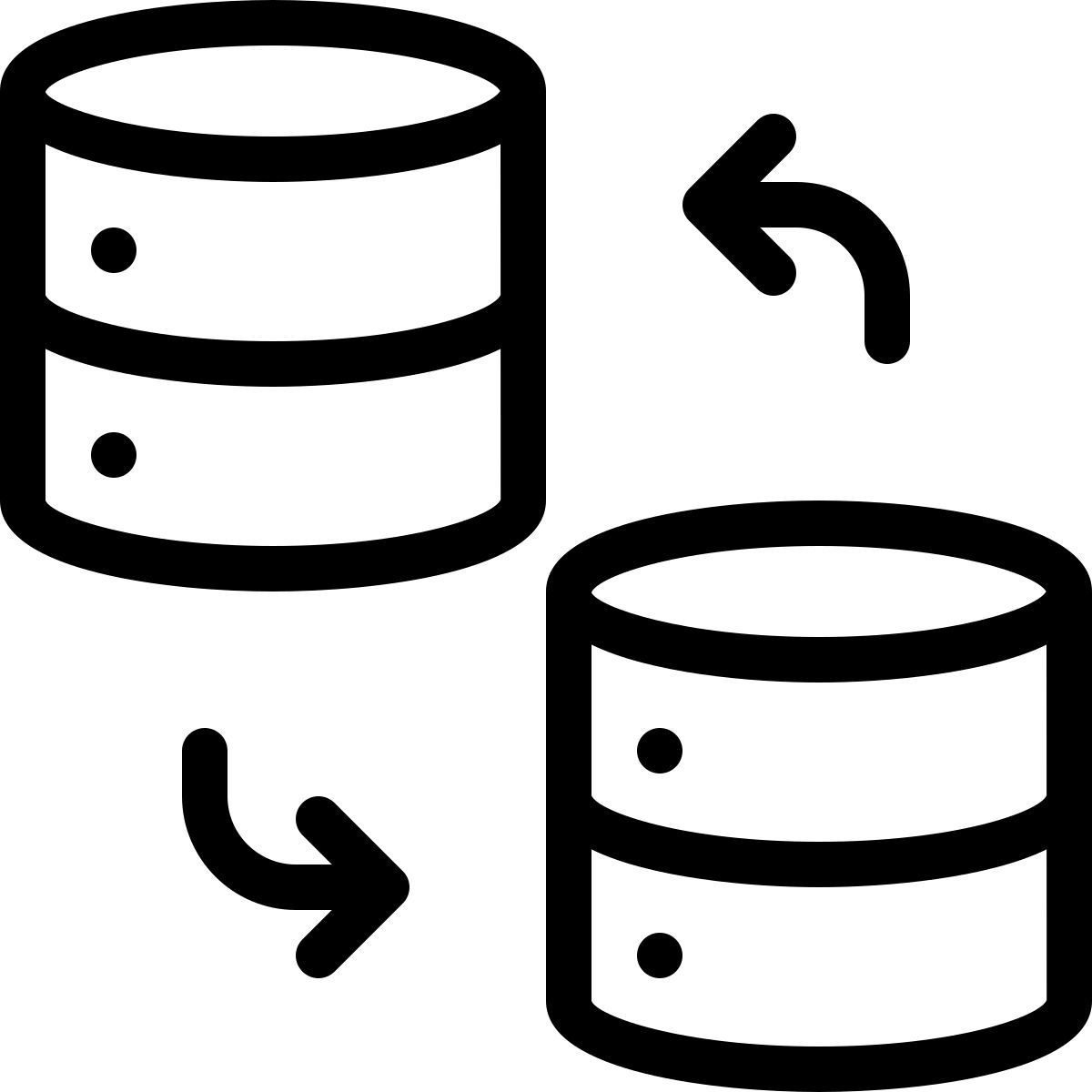 data exchange icon