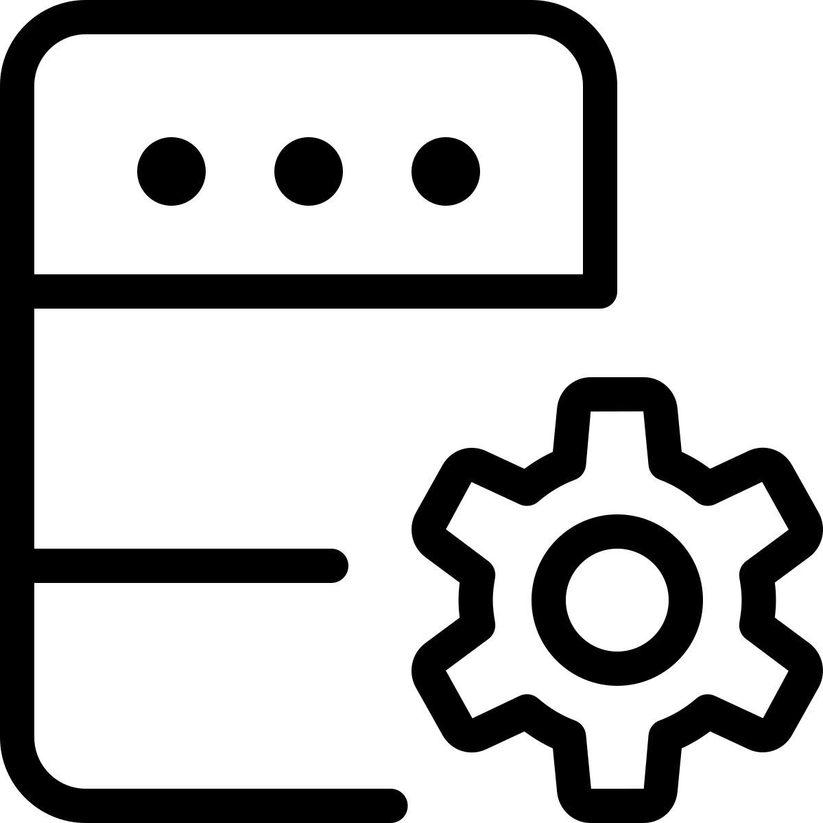 server settings icon