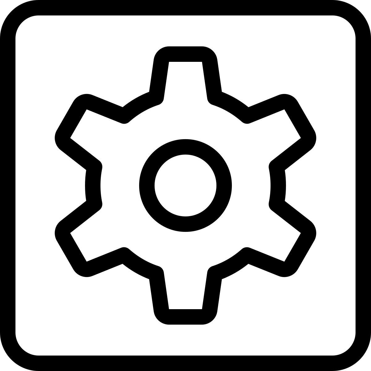 settings button icon