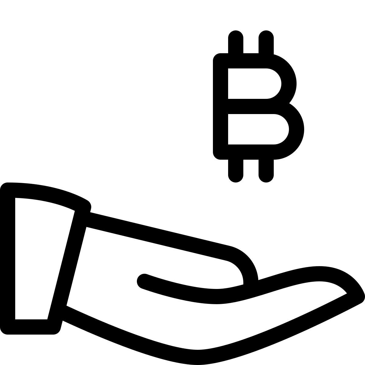 share bitcoin icon