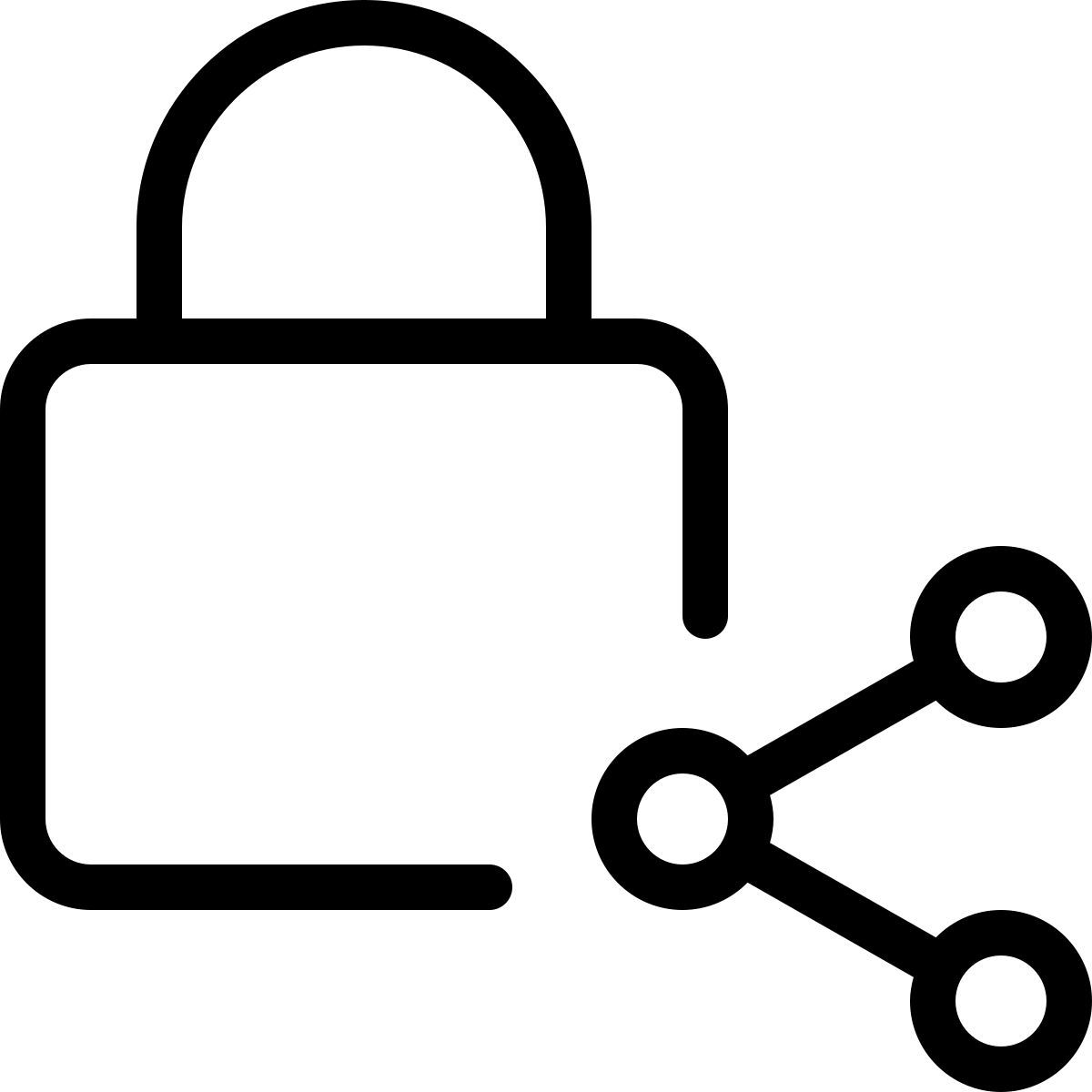 partager l'accès icon