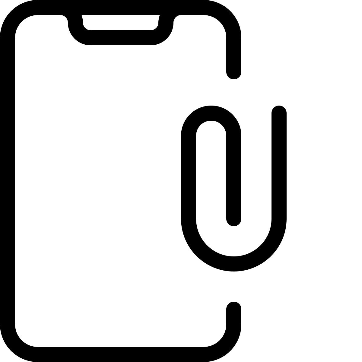 스마트폰 부착 icon