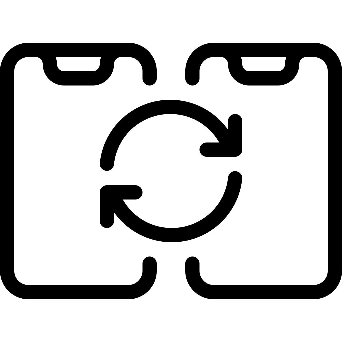 synchronisation du téléphone icon
