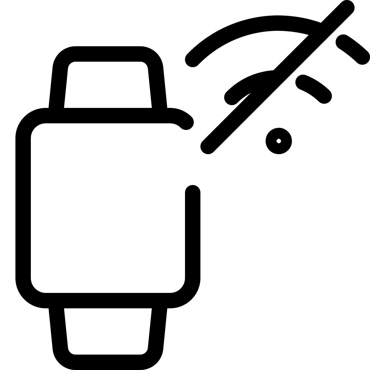 smartwatch without wi fi icon