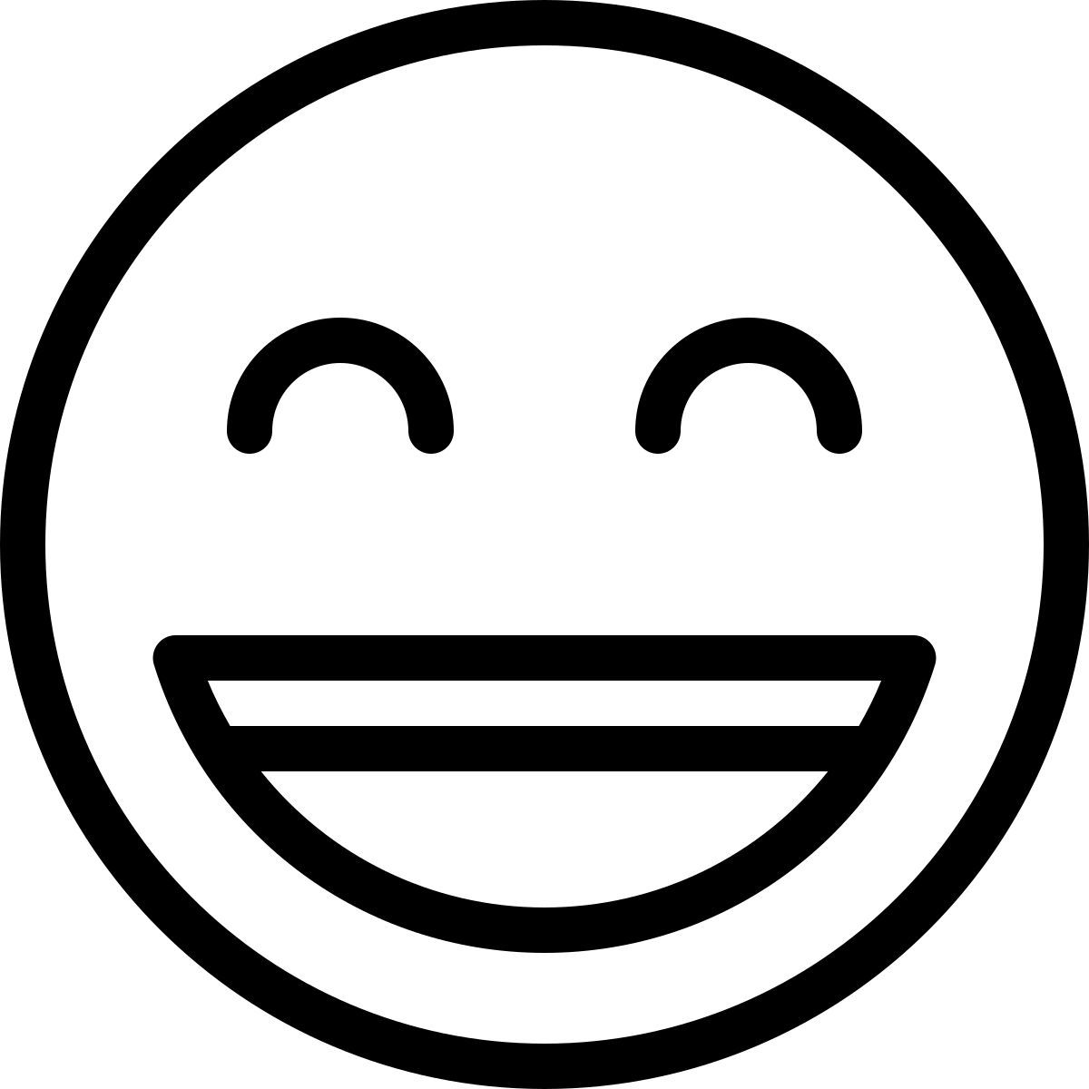 happy grin icon