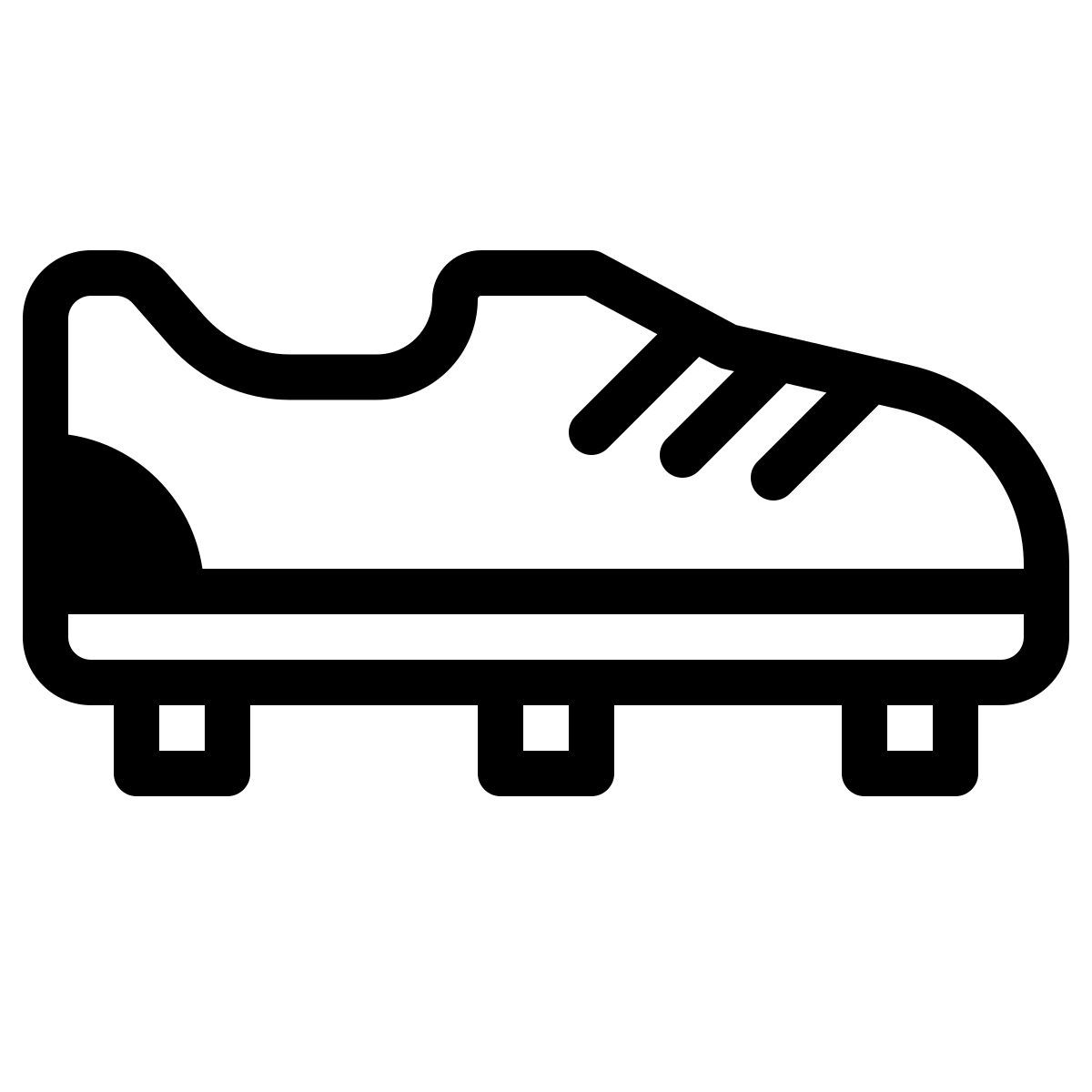 soccer shoe icon