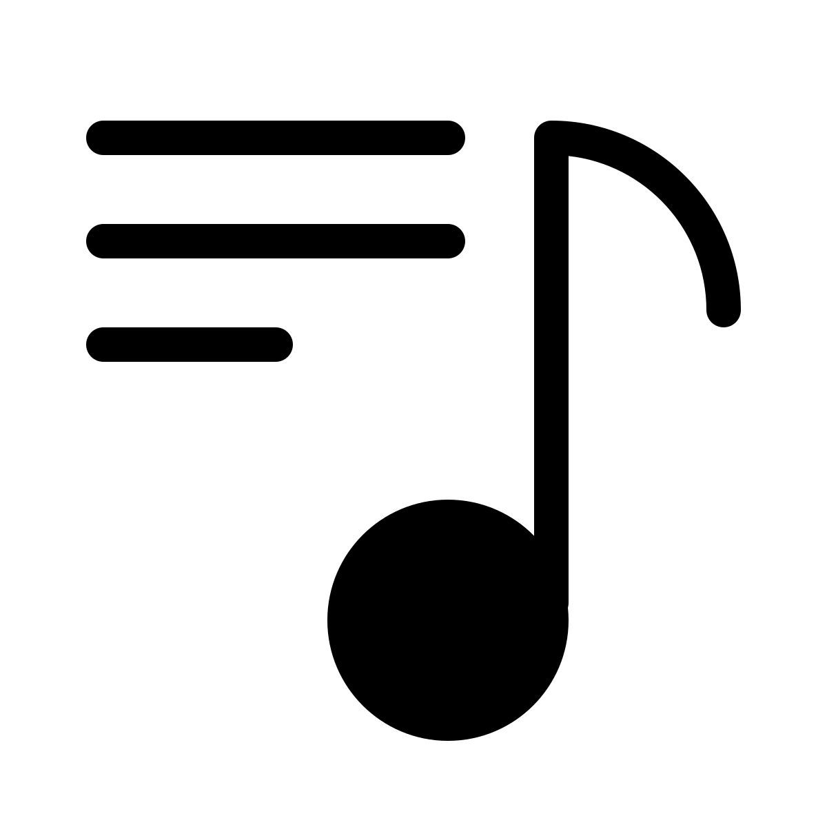 liste de lecture musicale icon