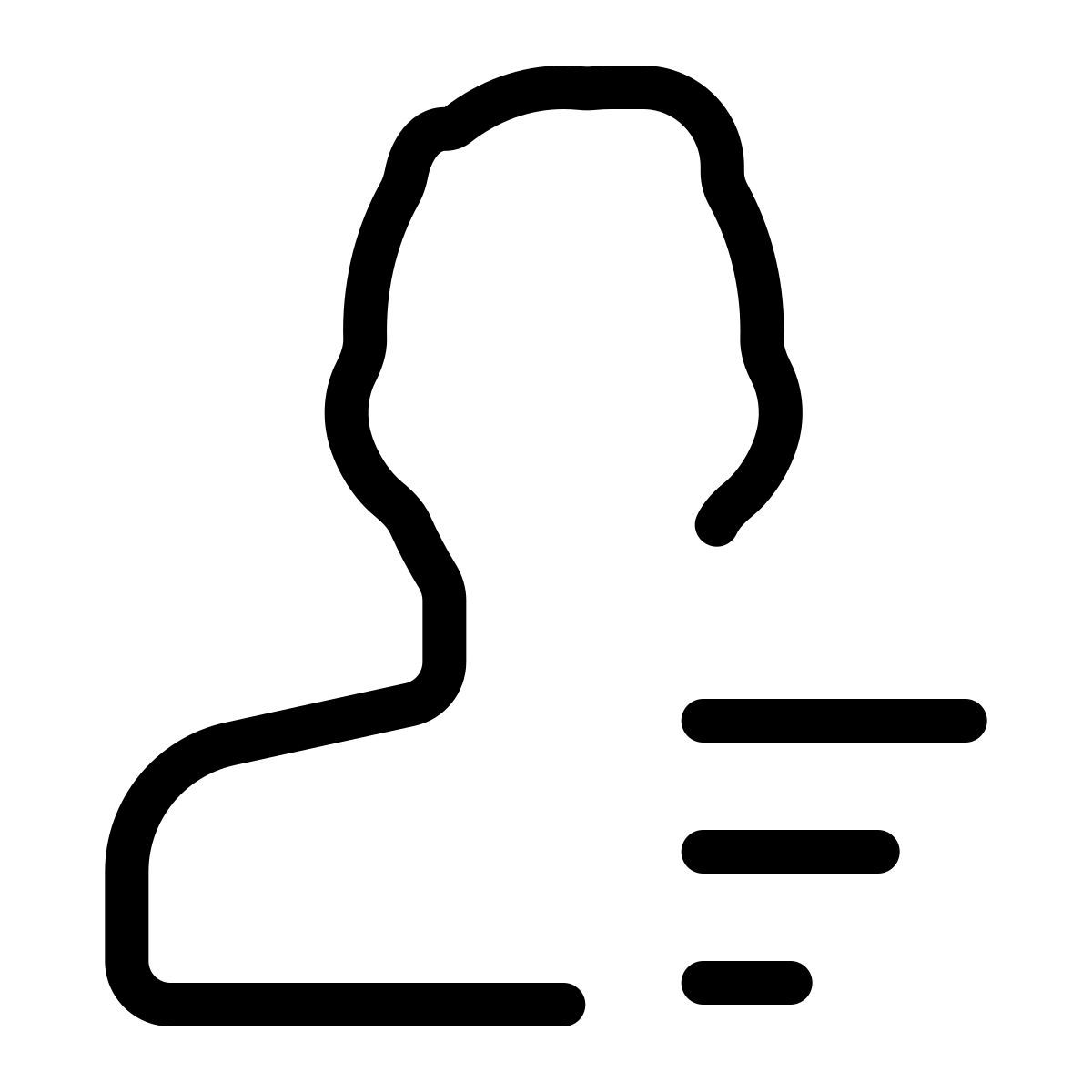 left alignment icon