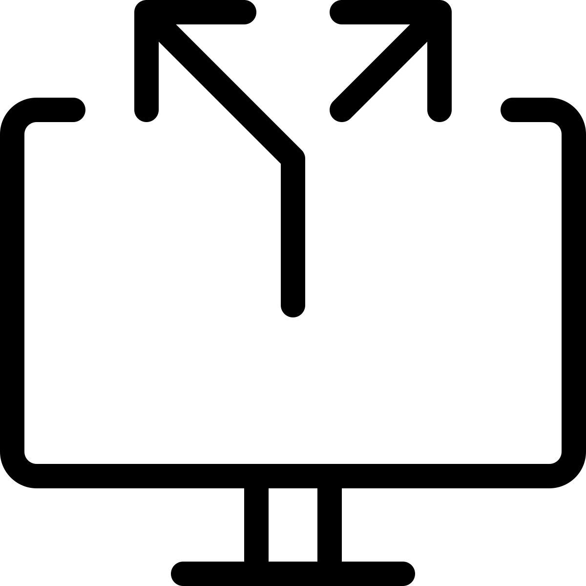 split internet connection icon