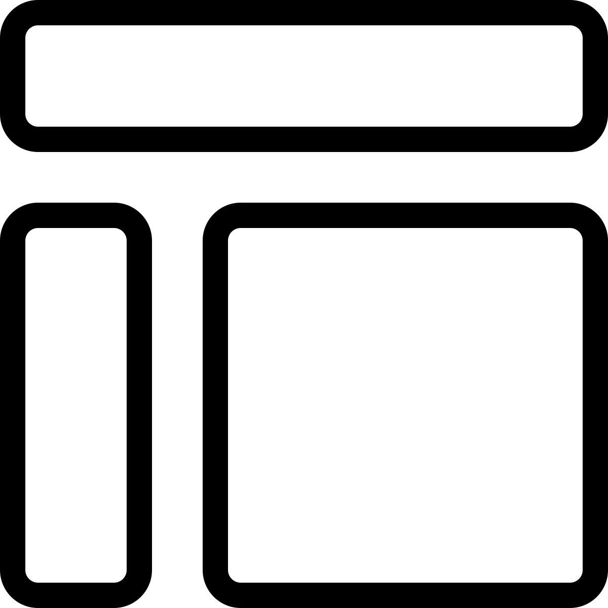 content layout icon