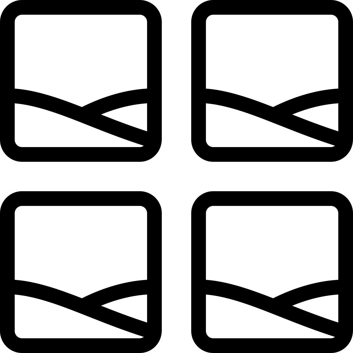 square collage layout icon