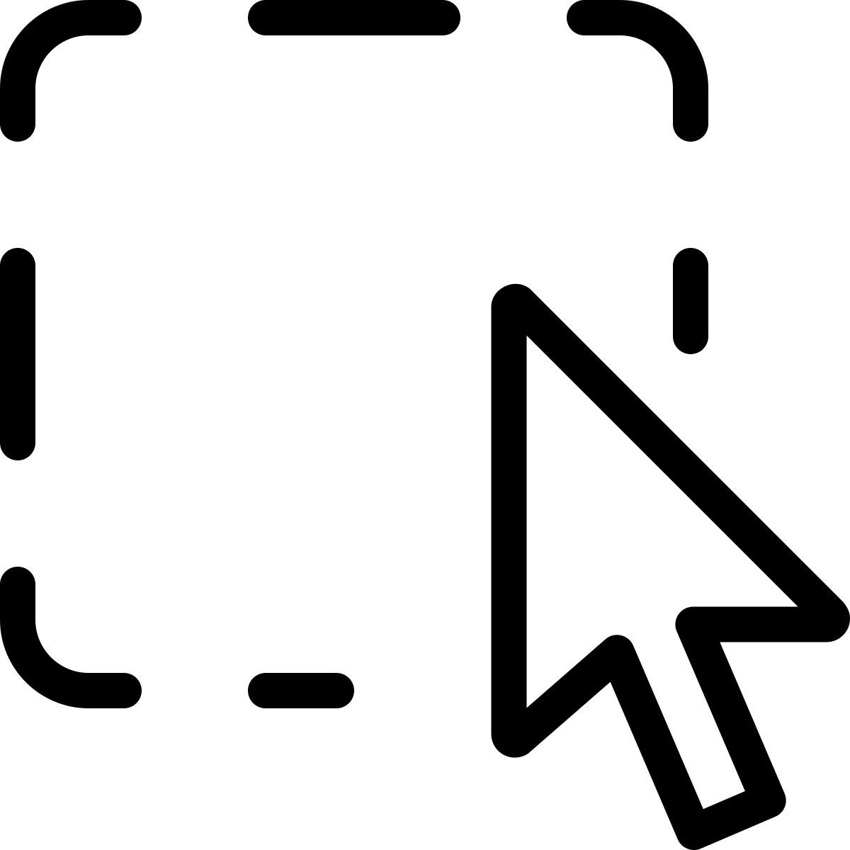 square selection icon