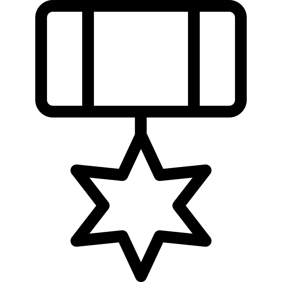 medalha do corpo de fuzileiros navais icon