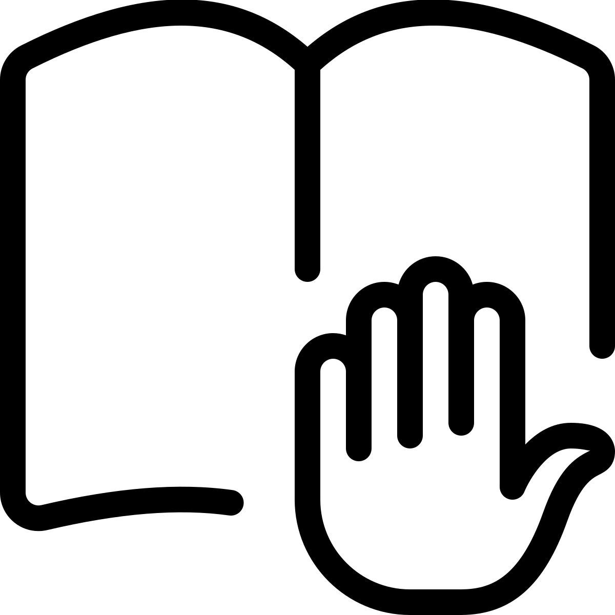 avertissement concernant le livre icon