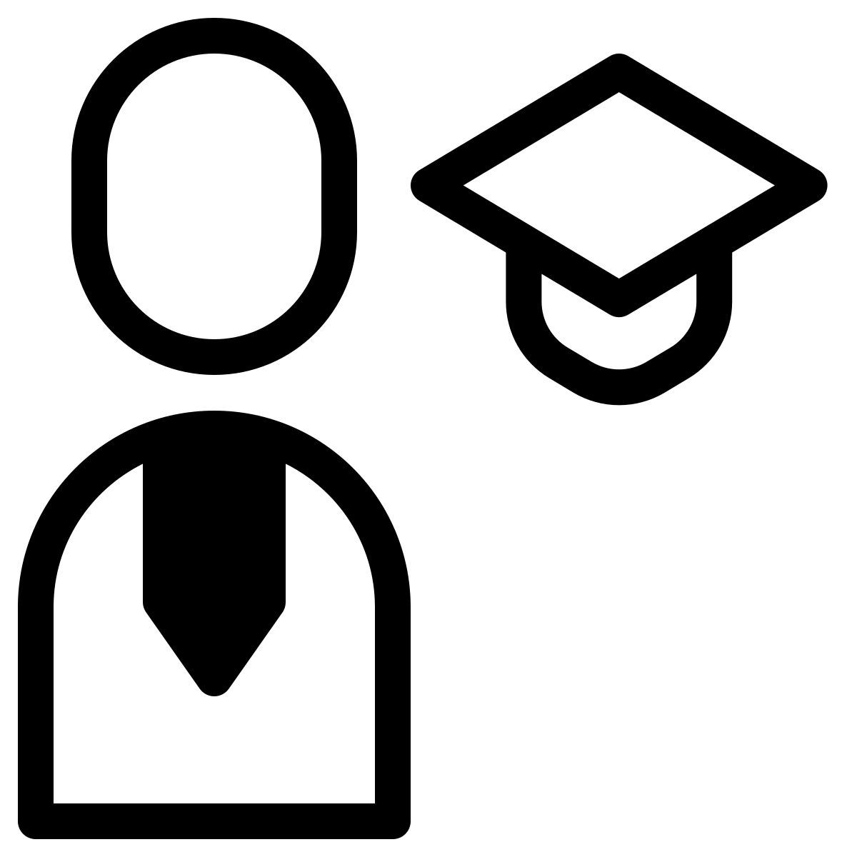 고등학교 졸업자 icon