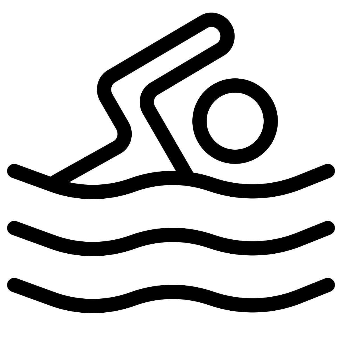 swimming pool icon