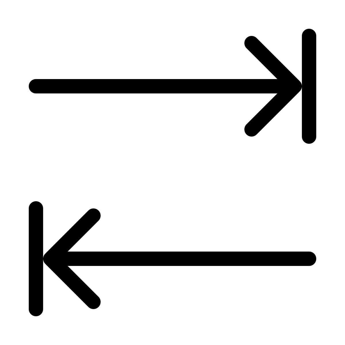 tab key arrows icon