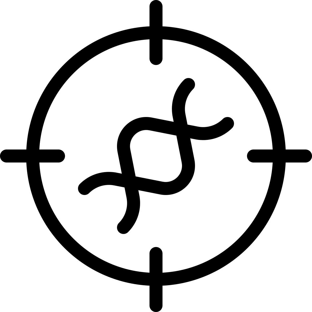 targeting dna icon