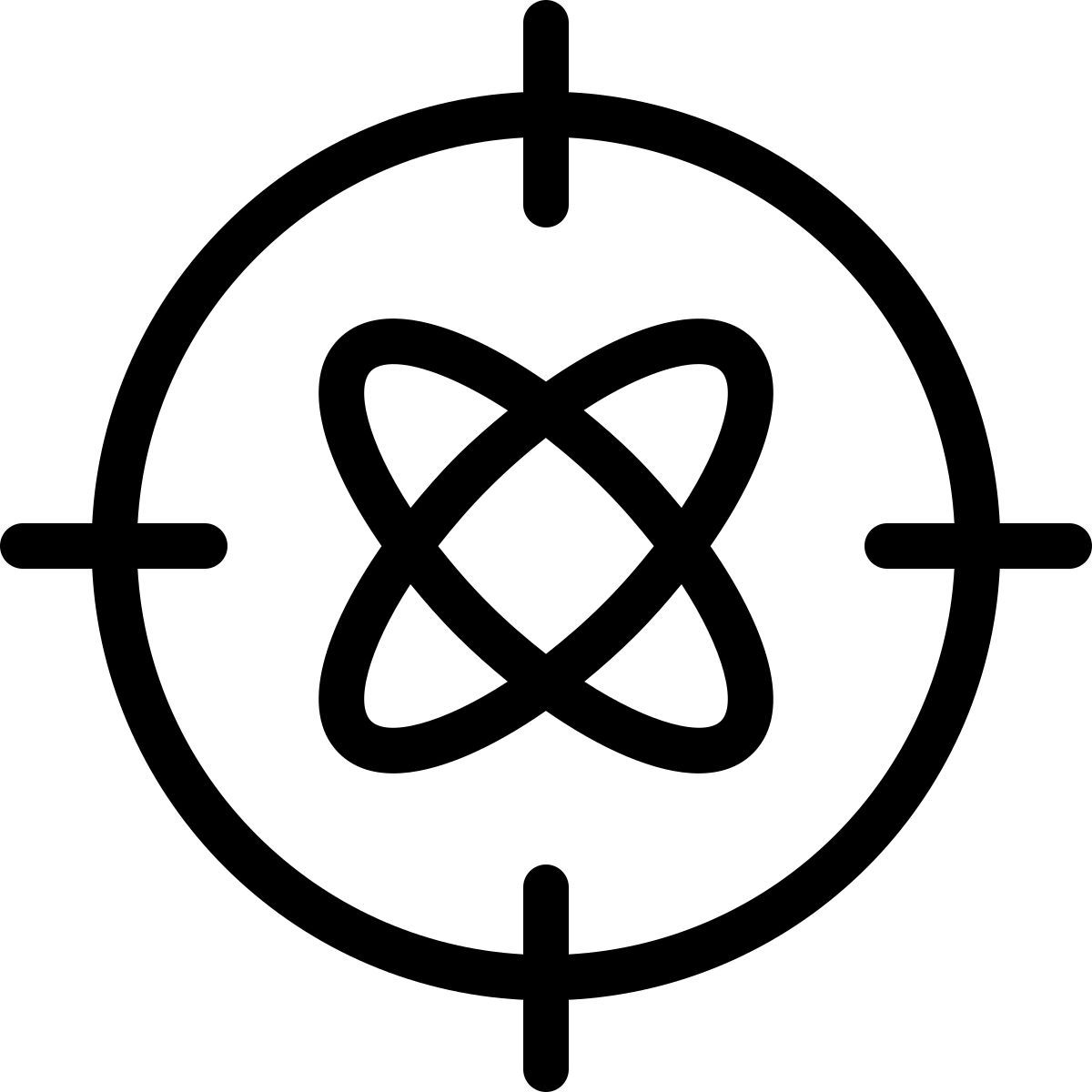 átomo objetivo icon