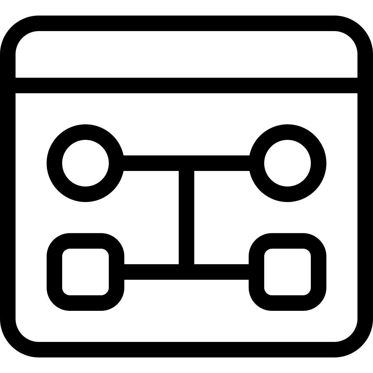 web flussdiagramm icon