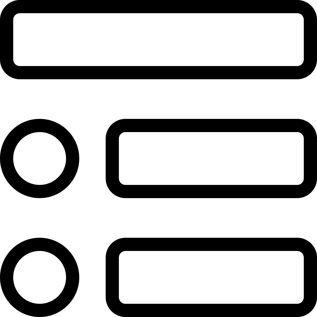 bulleted list icon