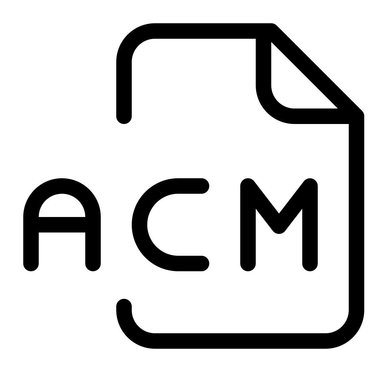 fichier acm icon