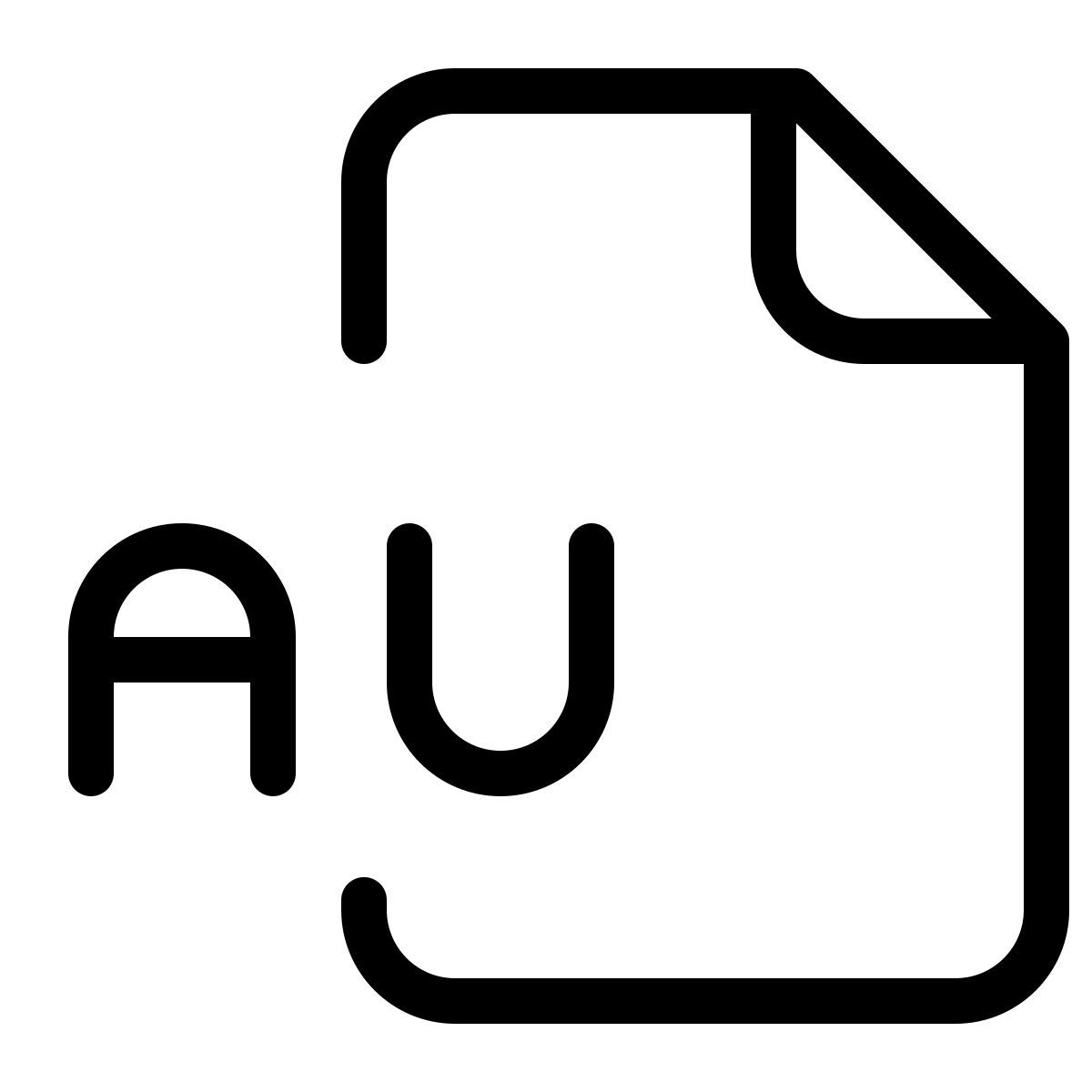 au file icon