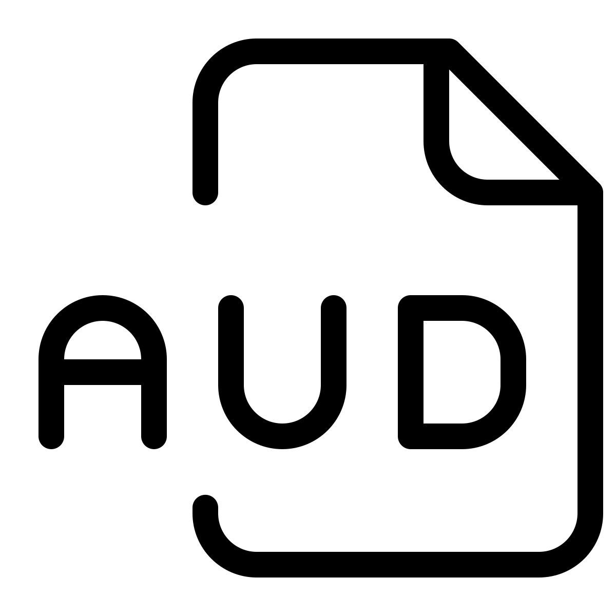 Archivo AUD icon