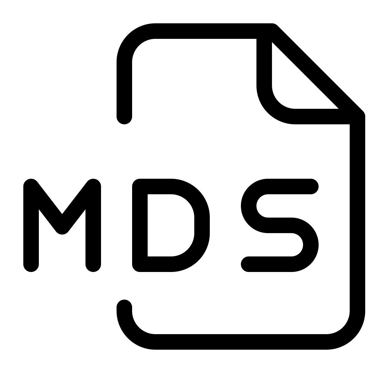 mds文件 icon