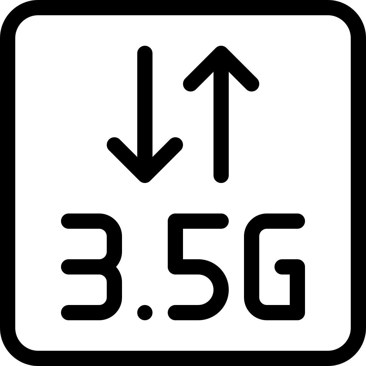 Red 3,5G icon