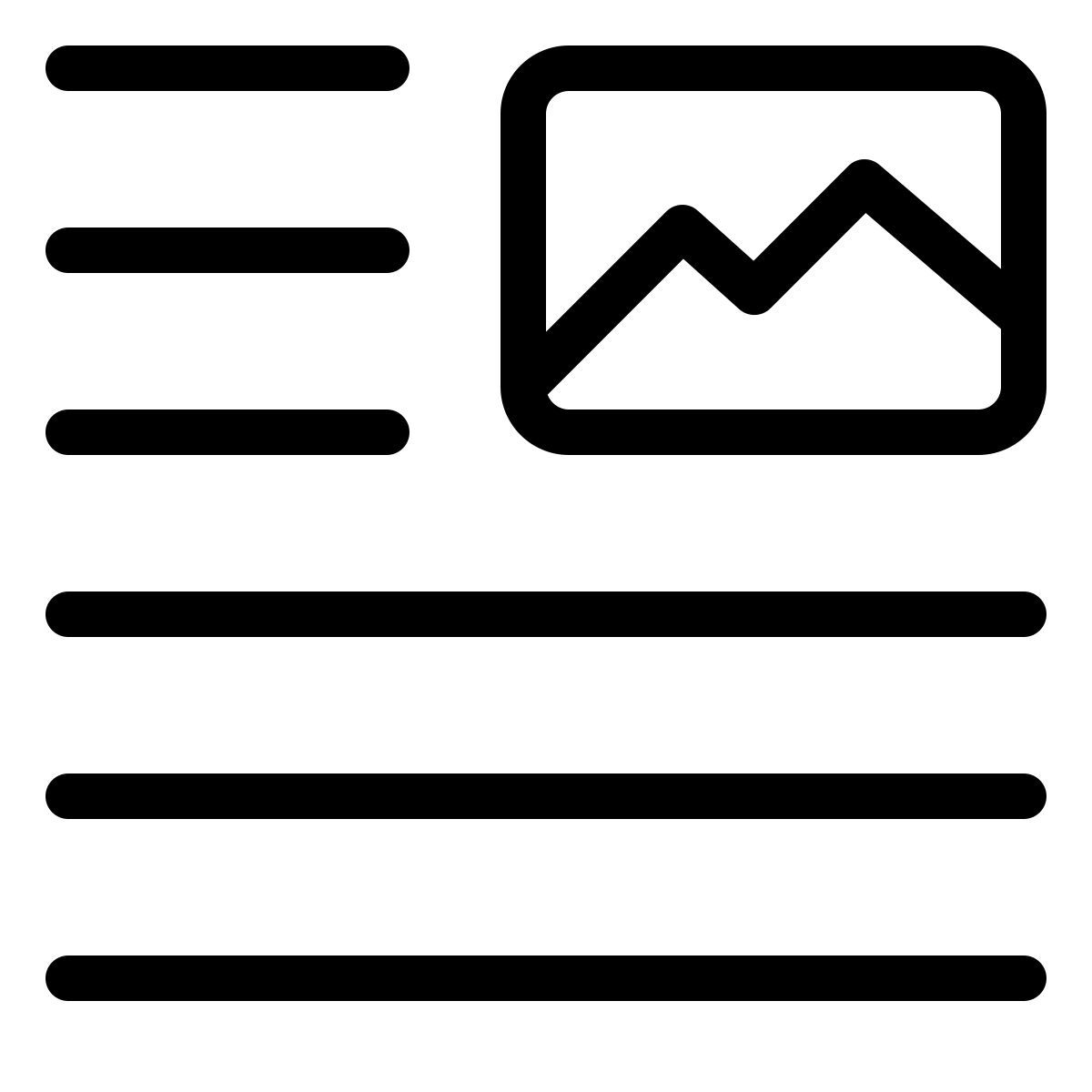 top right image alignment icon