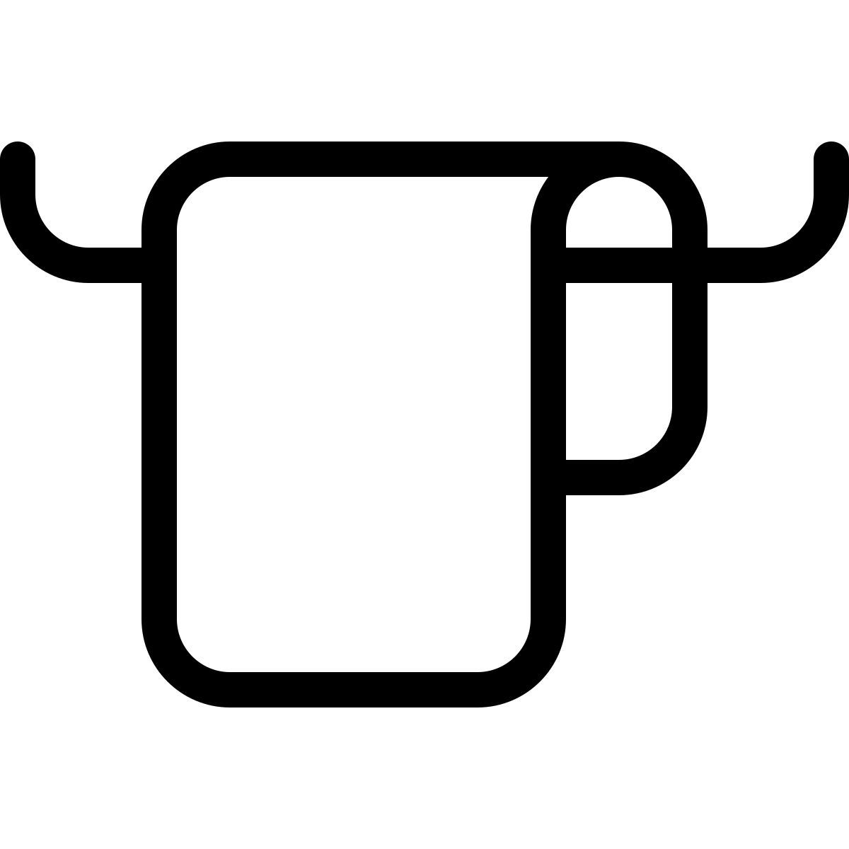 handtuchhalter icon