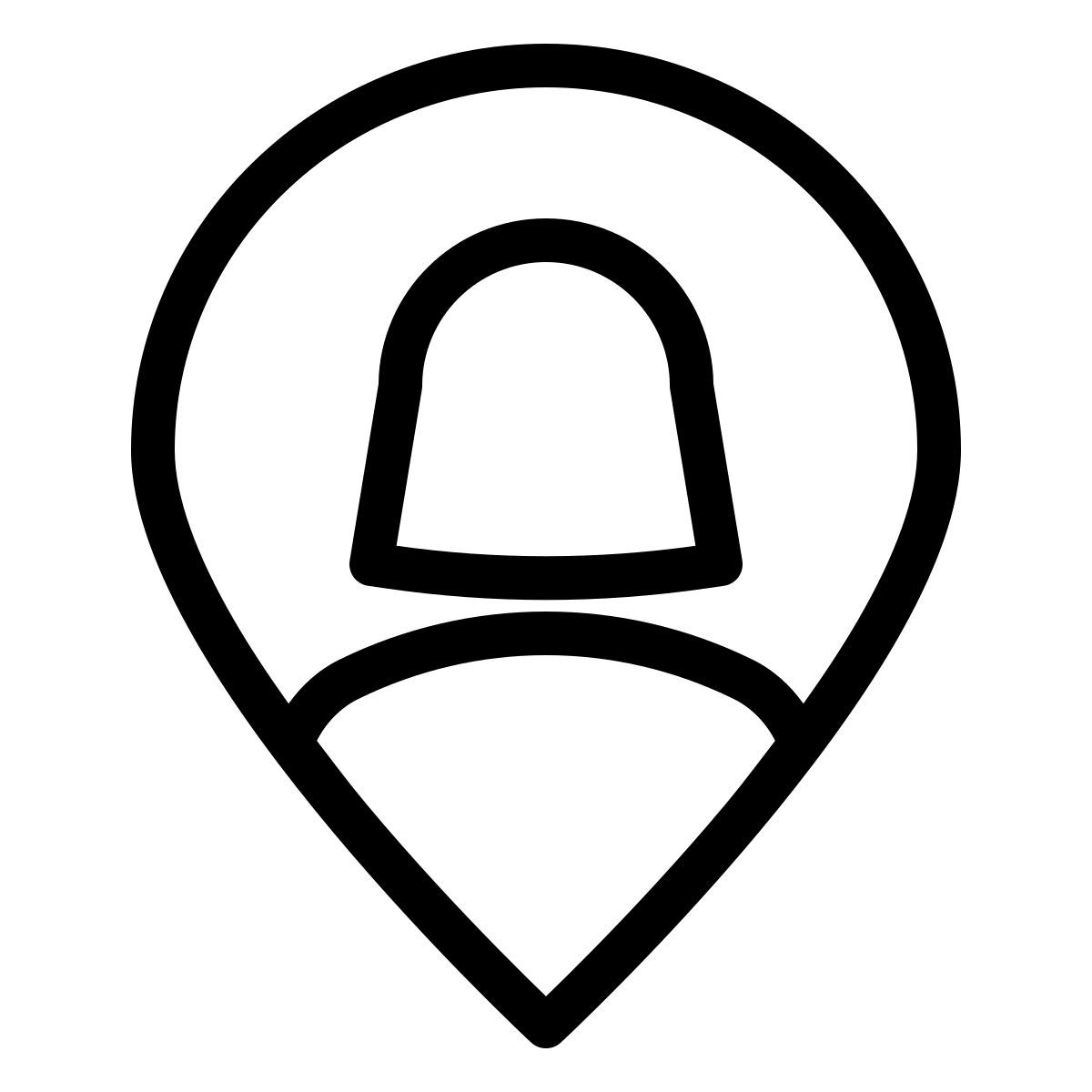 posizione dell'utente icon